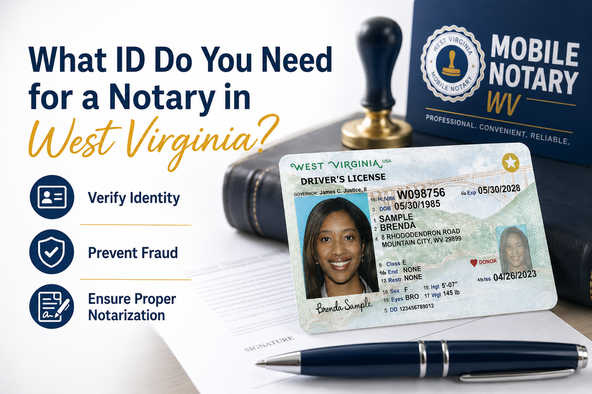 What ID Do You Need for a Notary in West Virginia?