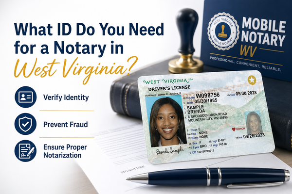 What ID Do You Need for a Notary in West Virginia?